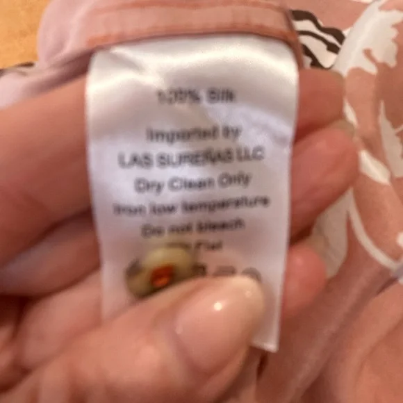 NWT Las Sureñas Tiger Romantic Silk Maxi Dress Size Medium - Picture 15 of 15